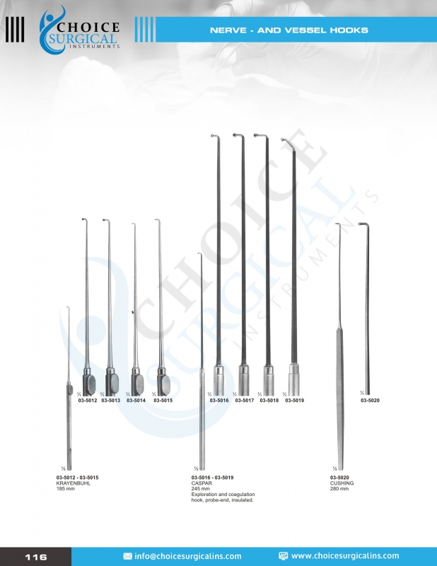 Hooks, Retractors, Spatulas, Spreaders, Abdominal Retractors